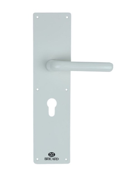 Bricard 66100 — Palière poignée Astral — Blanc